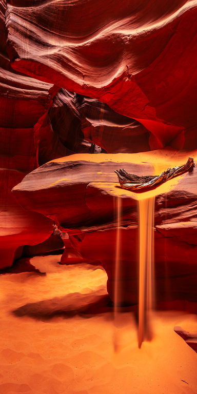 Sand Clock - Acrilico Impresion Directa Brillo