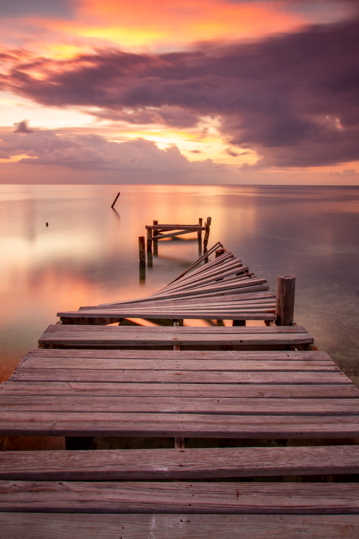 Muelles de San Pedro 1 - Acrilico Impresion Directa Brillo