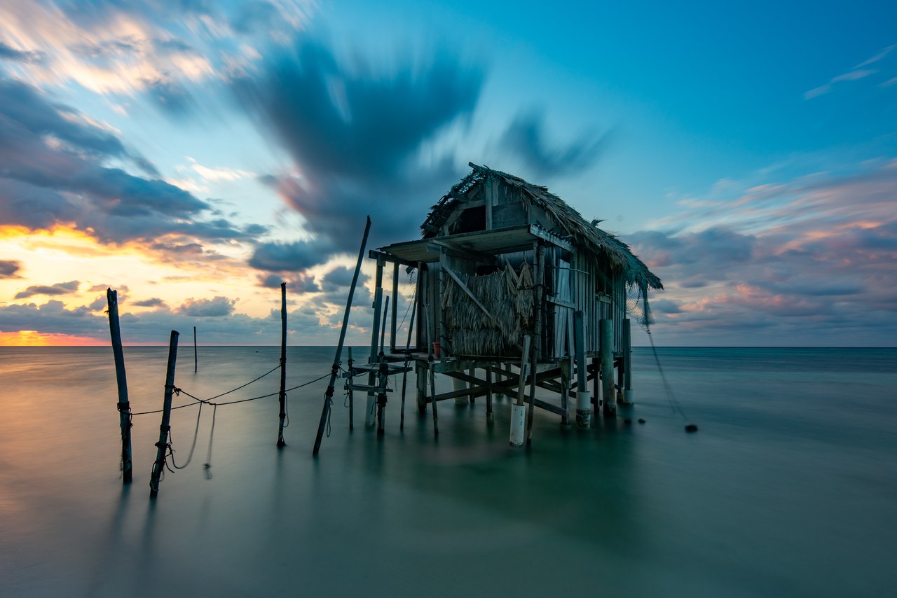 Pescadores - Acrilico Impresion Directa Brillo